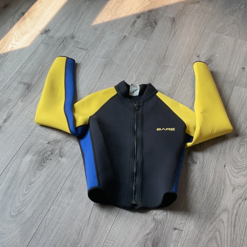 BARE Juniors Colour block  Wetsuit  jacket